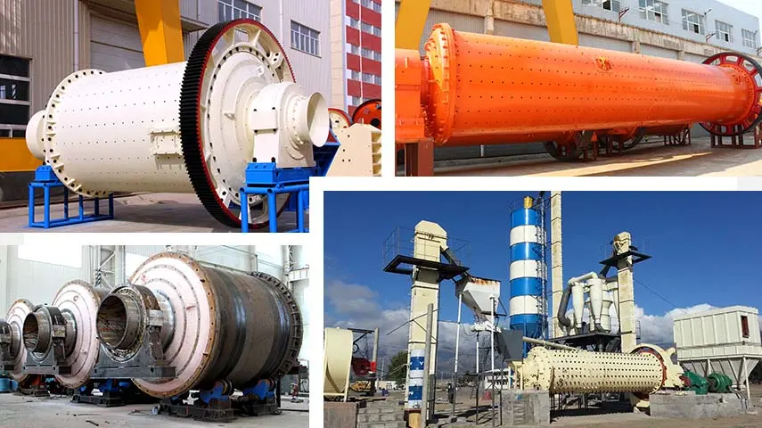 Ball Mill with Large Diameter Sizes