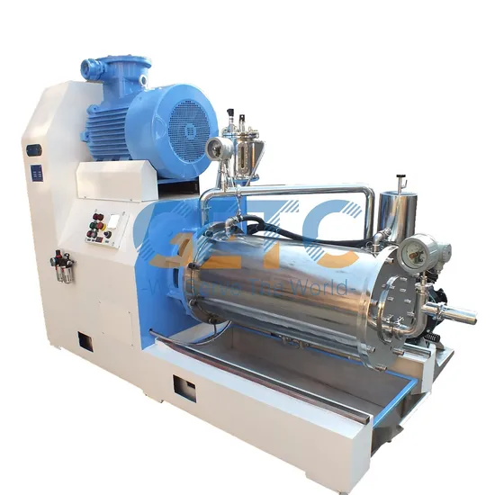 Ink Milling Machine Horizontal Pin Type Bead Sand Ball Pearl Grinding Mill for Mixing with Ce Certificate