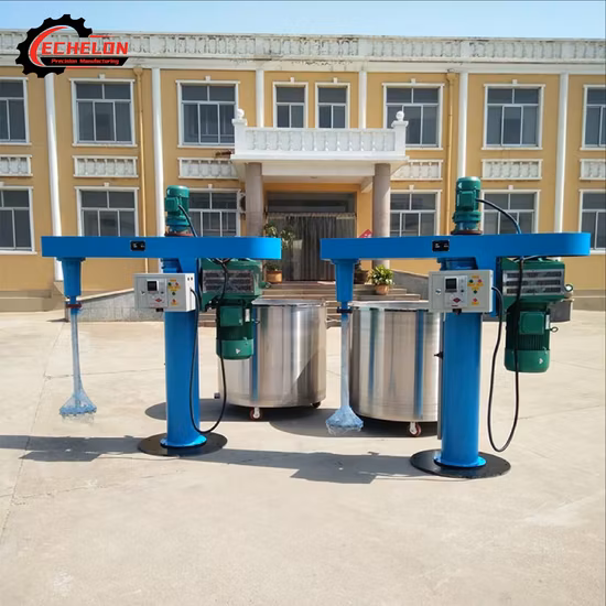 Industrial Double with Disperser for Lithium Battery Slurry Hydraulic Planetary Mixer Oilment