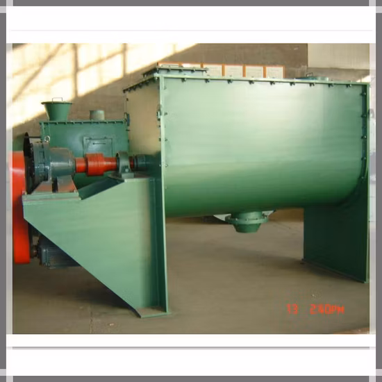Industrial Horizontal Double Ribbon Blender Mixer Machine for Mixing Dry Powder