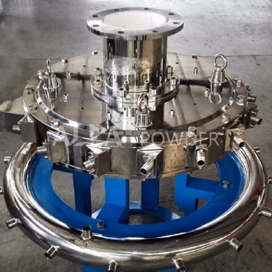 Ultrafine Particle Size 1.5um-45um Mqp Spiral / Disc Jet Mill