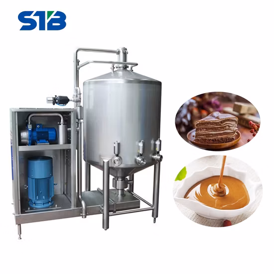 Factory High Viscosity Liquid Food Vacuum Mixer for Food Production