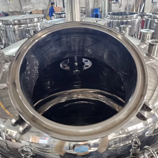Stainless Steel Mixing Vessel for Injection Liquid Bottom Tank